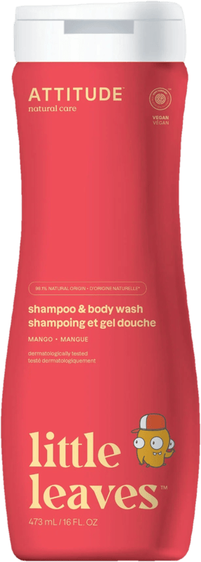 Attitude Little leaves shampoo and bodywash mango