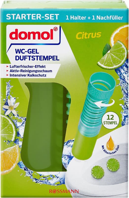 Domol WC gel stamp citrus