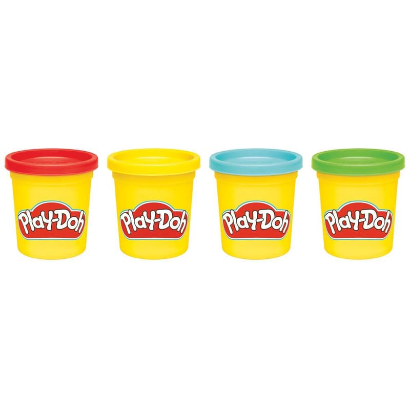 HASBRO - Play-Doh HASBRO - Play-Doh 4 cups 4 x 85 g, assorted