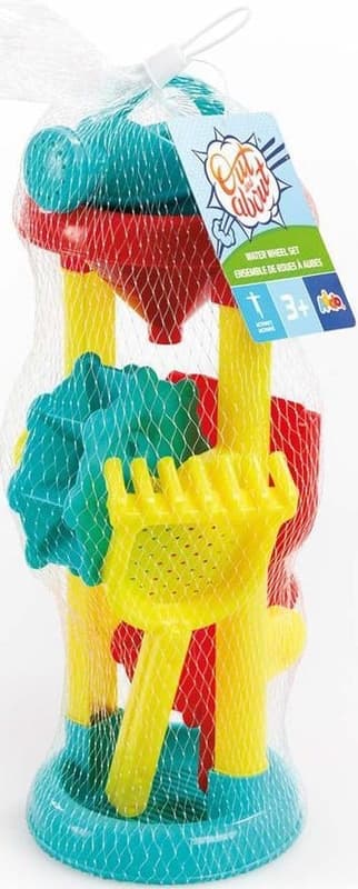 Sand toys – water mill, 5 pcs