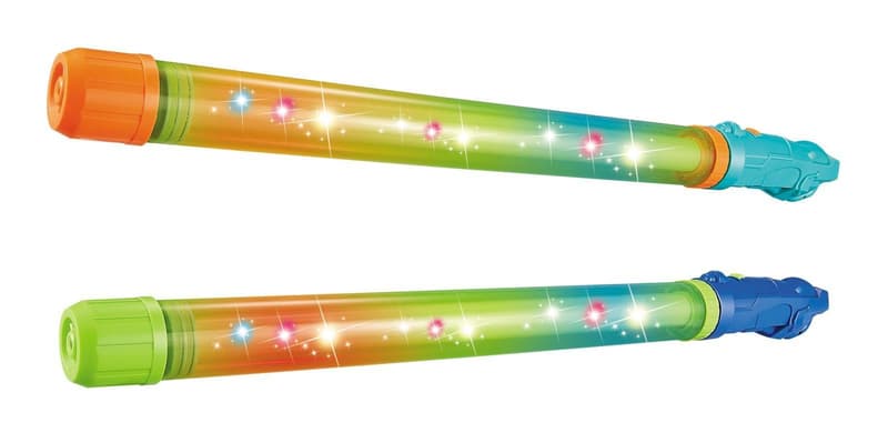 Water games - Large water gun with lights, assorted