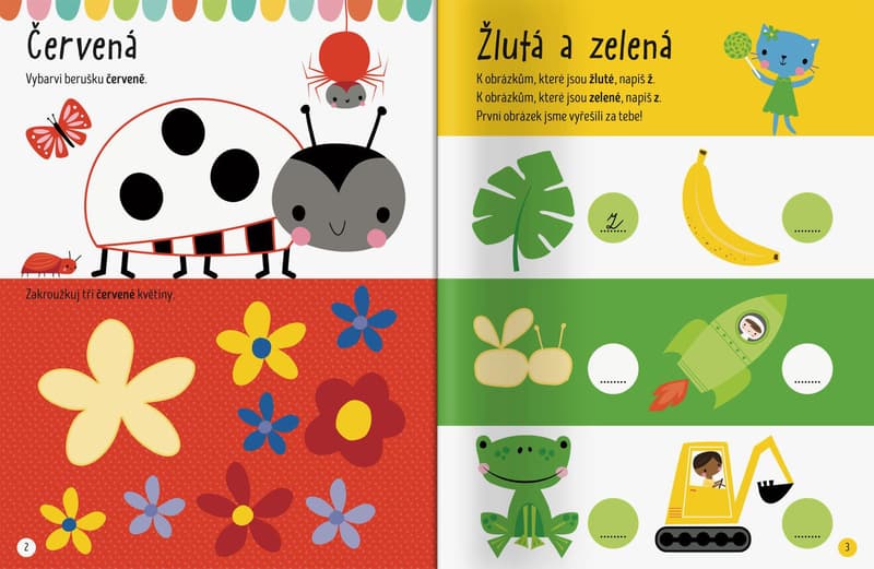 Big Stickers for Little hands Colours and shapes