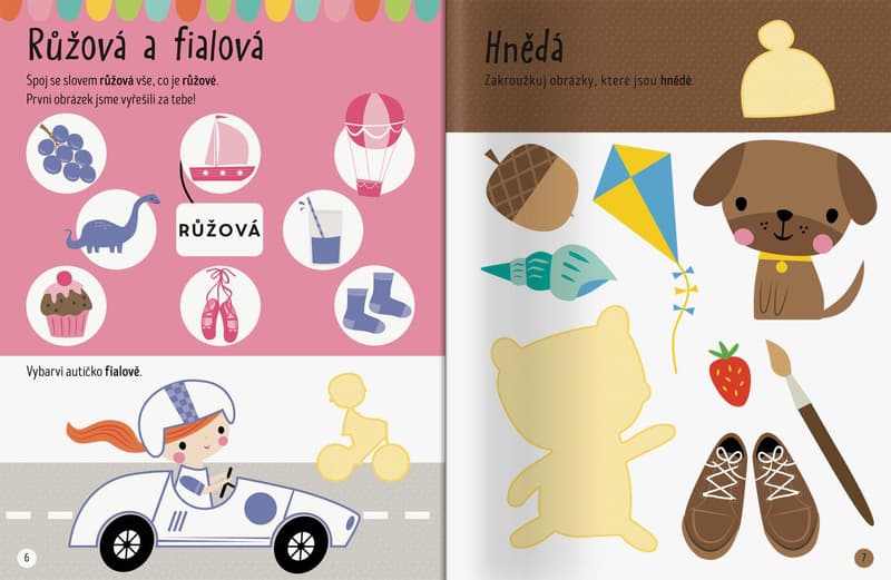 Big Stickers for Little hands Colours and shapes