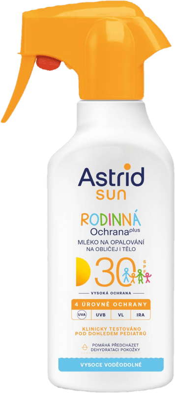 Astrid Sun Family Sun Lotion Spray SPF 30 270 ml