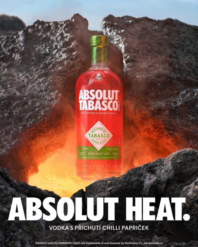Absolut Tabasco 38% obj.
