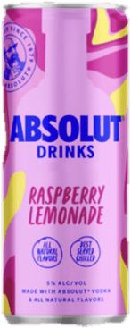Absolut Raspberry Lemonade 5% obj. plech