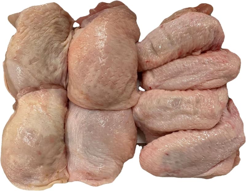Chicken grilling set – upper thighs and wings