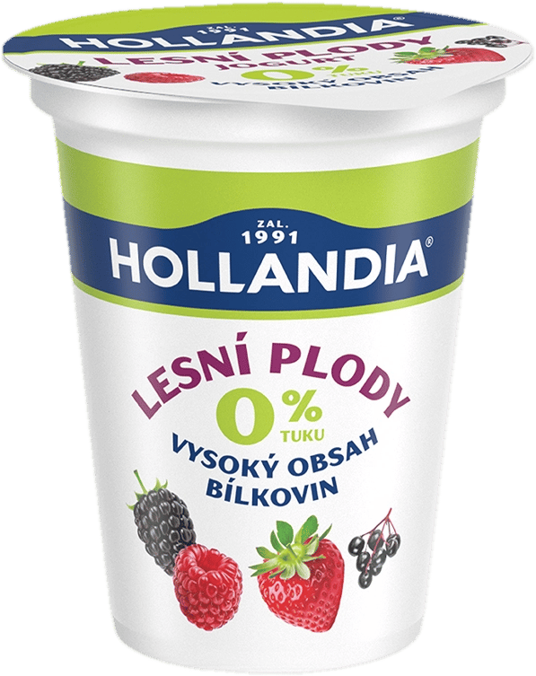 Hollandia Nízkotučný jogurt lesní plody
