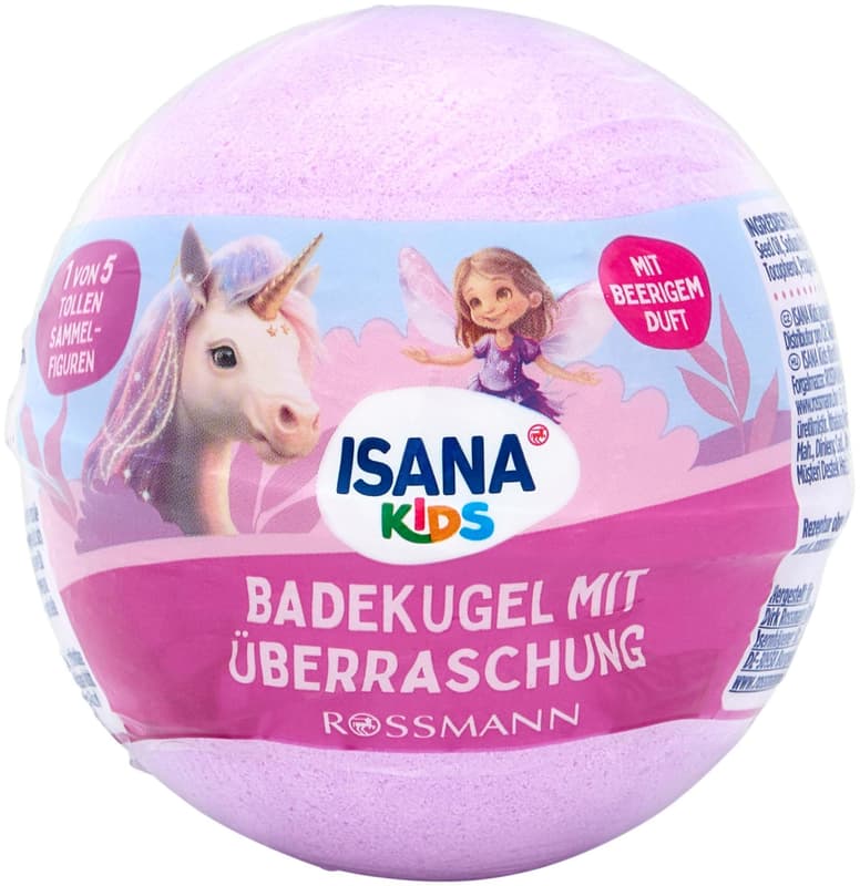 ISANA Kids Bomba do koupele s jednorožcem