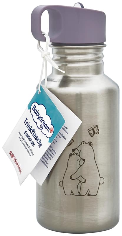 Babydream stainless steel bottle with sports cap