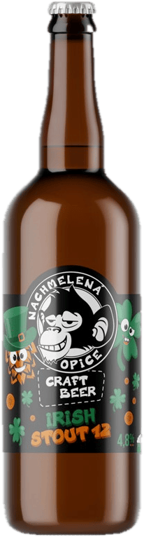 Nachmelená opice Irish stout 12° bottle