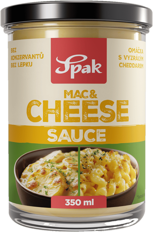 Spak ready-made Mac and Cheese sauce