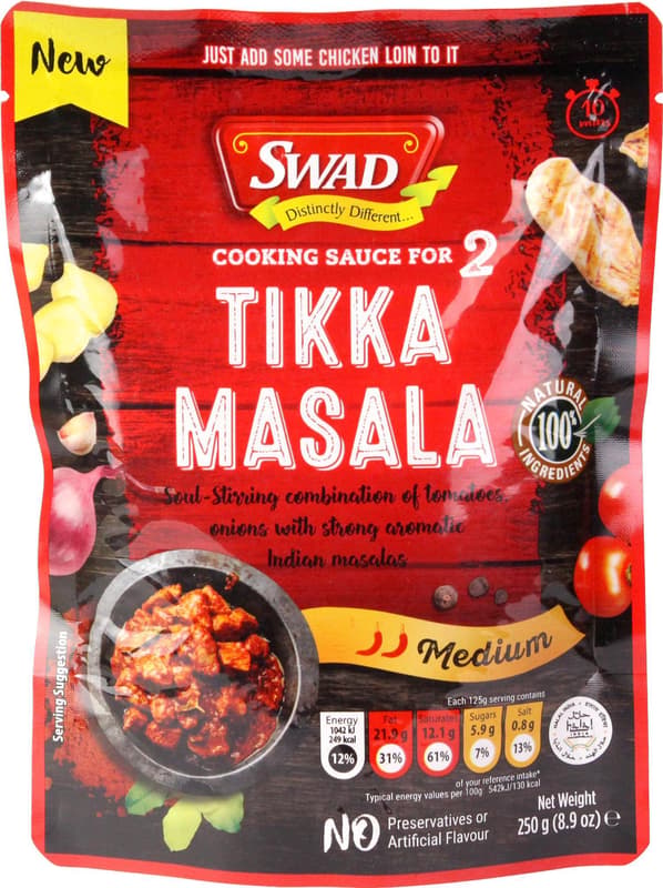 Swad Tikka masala ready-made sauce