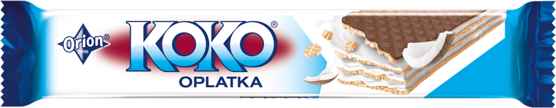 Orion Koko wafer with milk coating