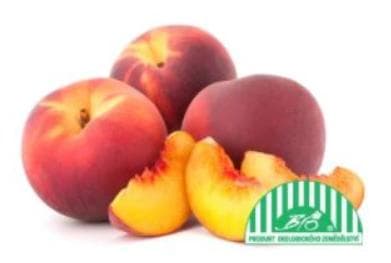 Organic Peaches, package 500 g