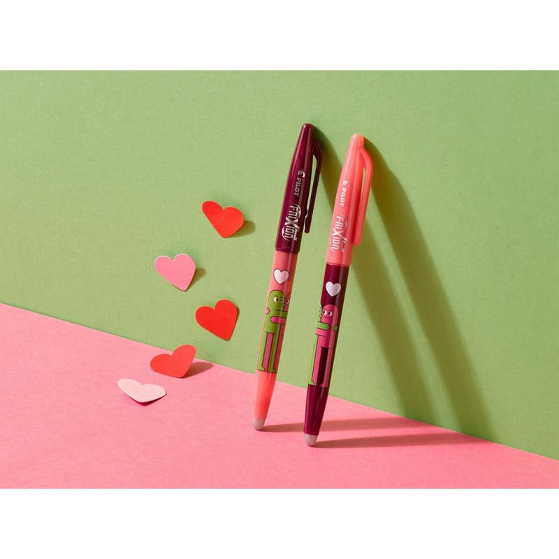 Pilot FriXion Ball Best Friends 07 / 0.35 mm, burgundy/pink