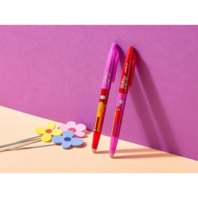 Pilot FriXion Ball Best Friends 07 / 0.35 mm, red/purple