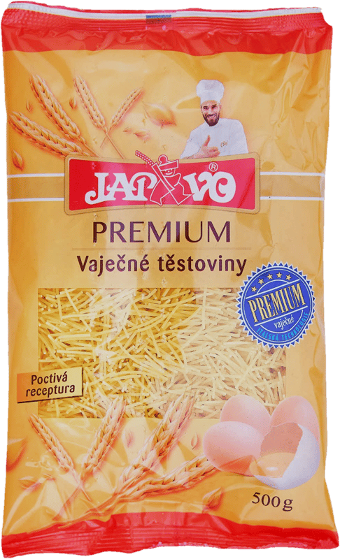 Vlasové nudle vaječné