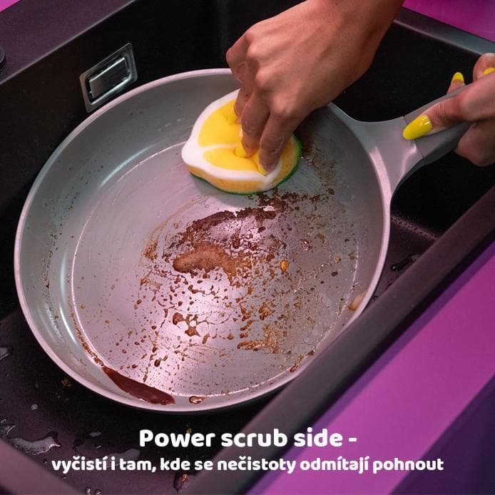 Vileda Punch lemon houbička