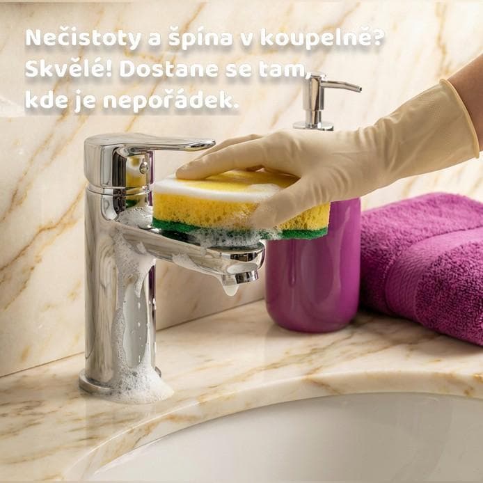 Vileda Punch lemon houbička