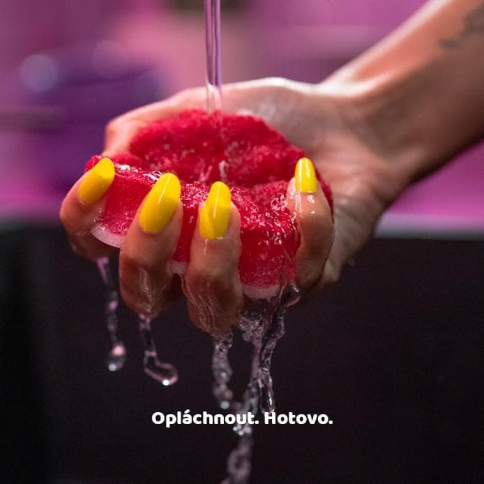 Vileda Punch orange sponge