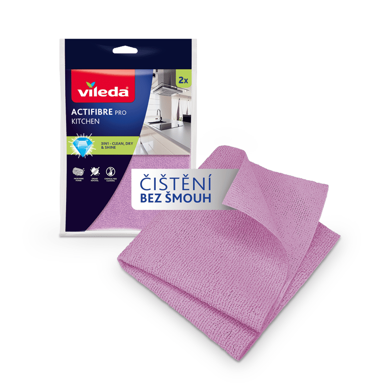 Vileda Actifibre kitchen microfiber cloth