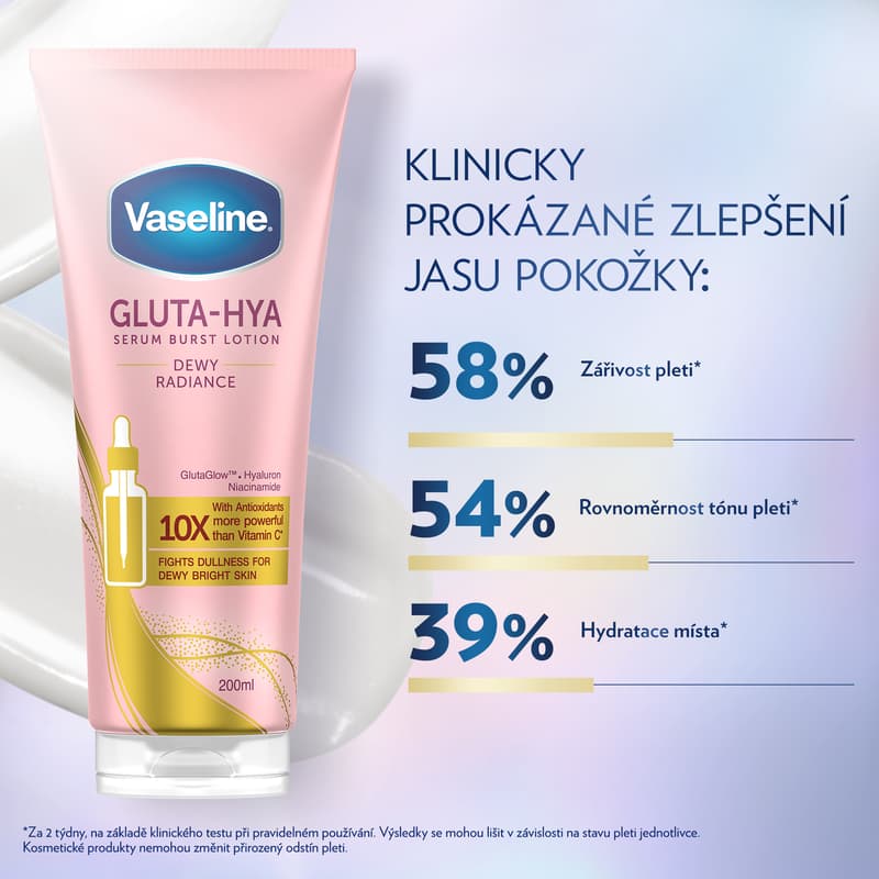 Vaseline Dewy radiance tělové sérum