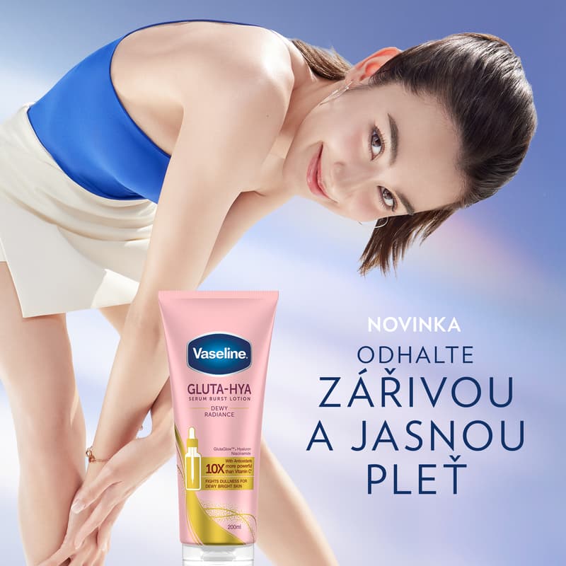 Vaseline Dewy radiance tělové sérum