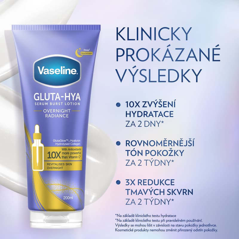 Vaseline Overnight radiance tělové sérum