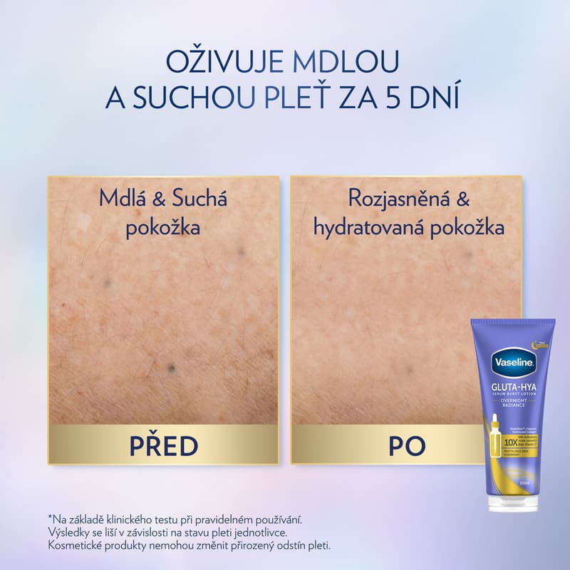 Vaseline Overnight radiance tělové sérum