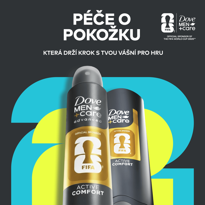 Dove Men+Care Advanced AP Active Comfort FIFA deo spray