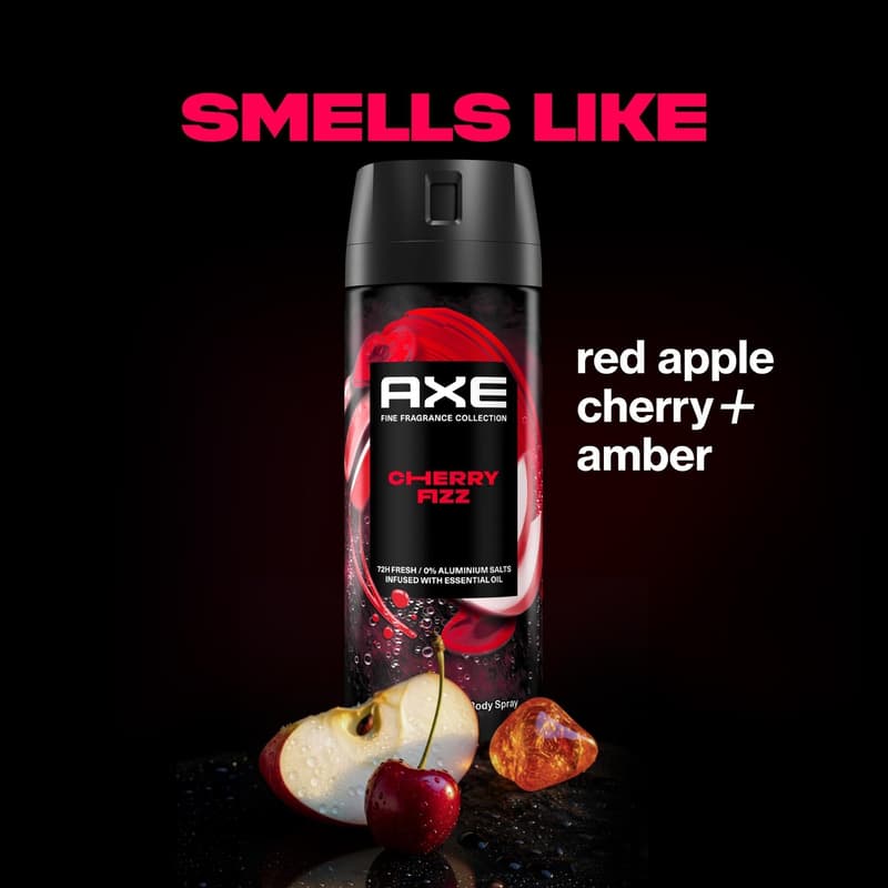 Axe Cherry fizz deo spray