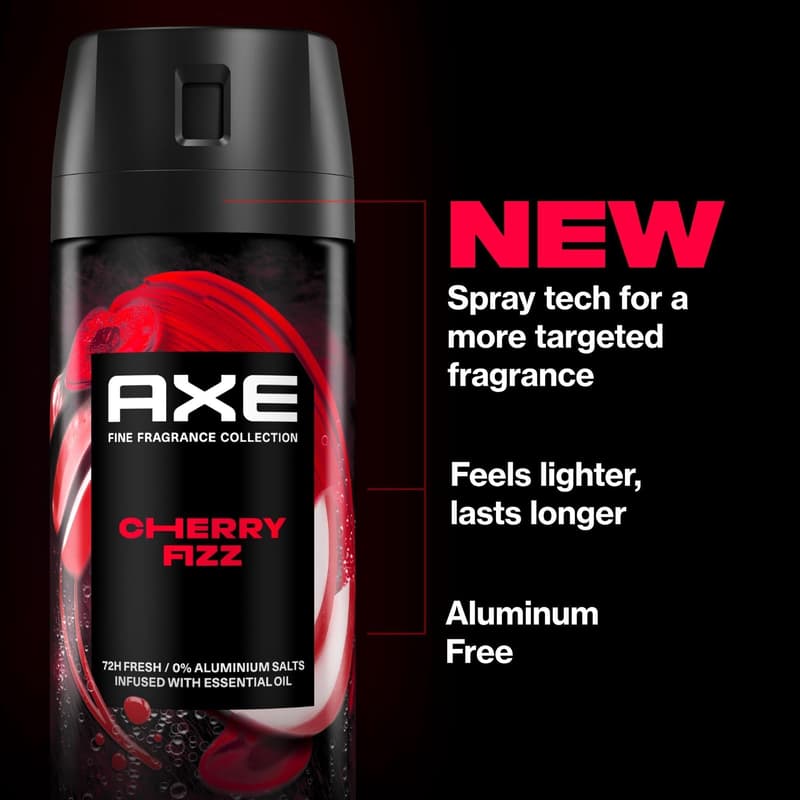 Axe Cherry fizz deo spray