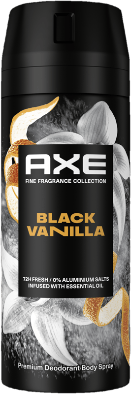 Axe Black vanilla pánský deodorant sprej