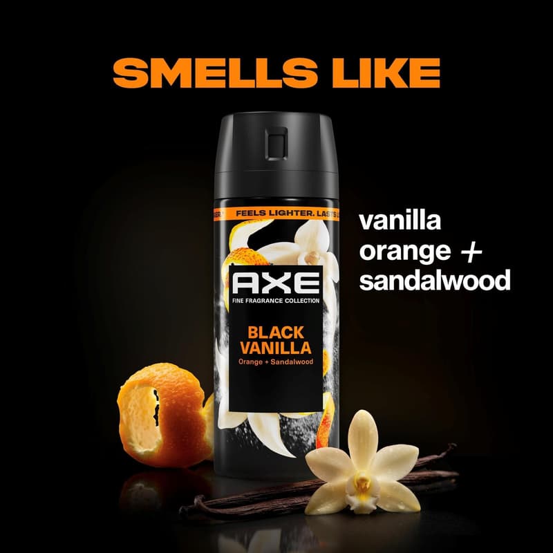 Axe Black vanilla deo spray