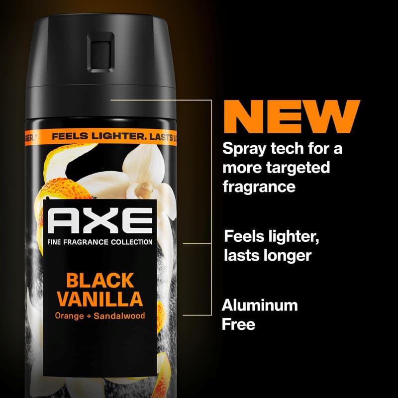 Axe Black vanilla deo spray