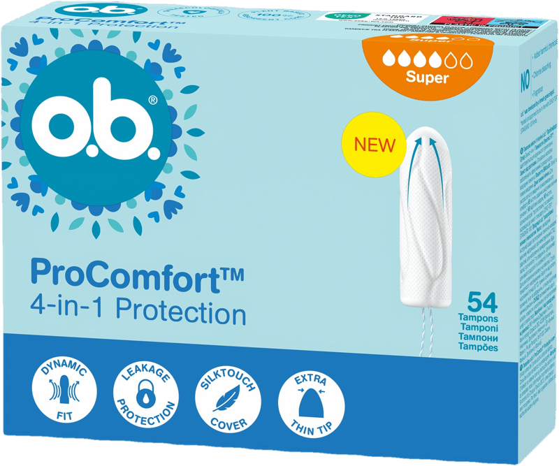 o.b. ProComfort Super tampons