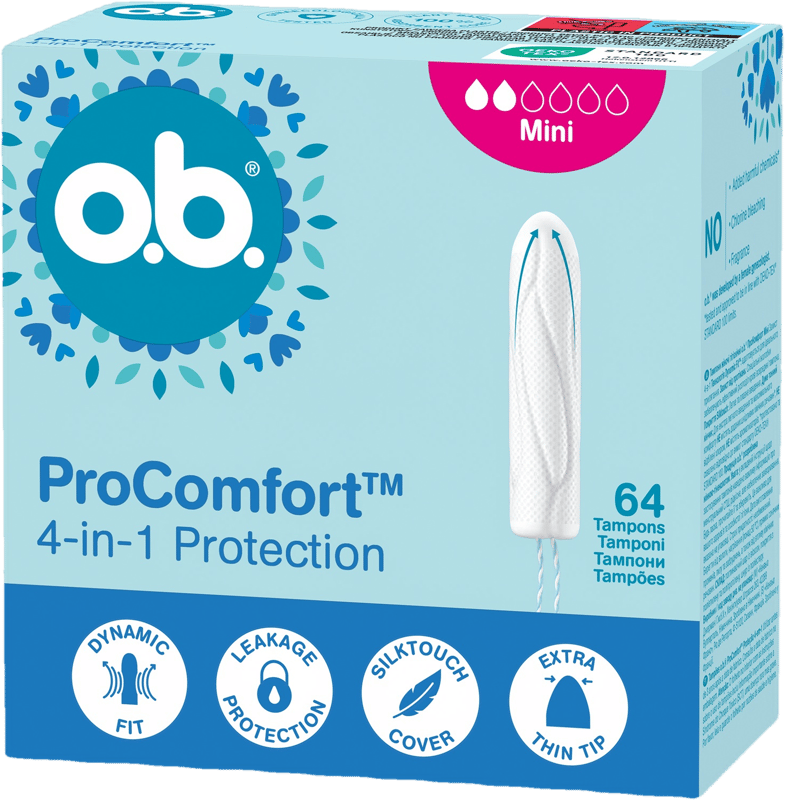 o.b. ProComfort Mini tampons
