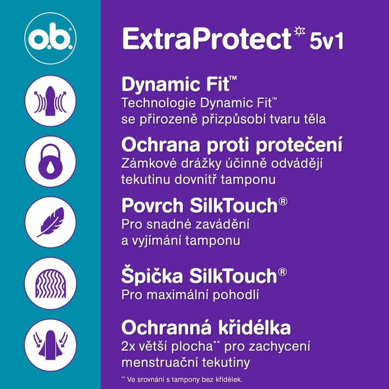 o.b. Extra Protect Normal tampony