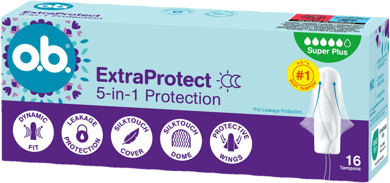 o.b. Extra Protect Super Plus tampons