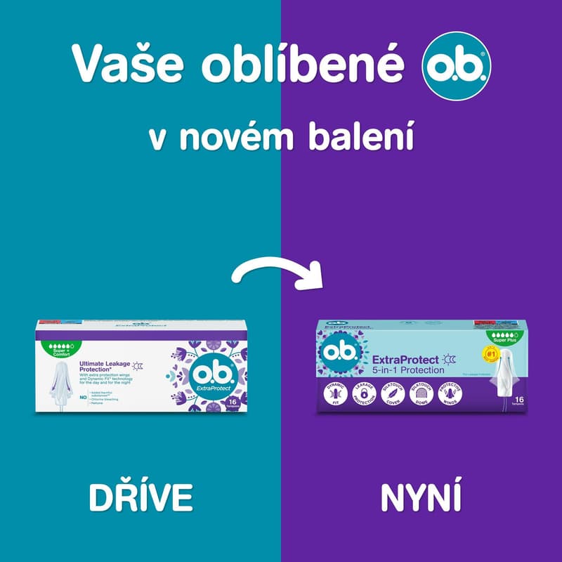 o.b. Extra Protect Super Plus tampons