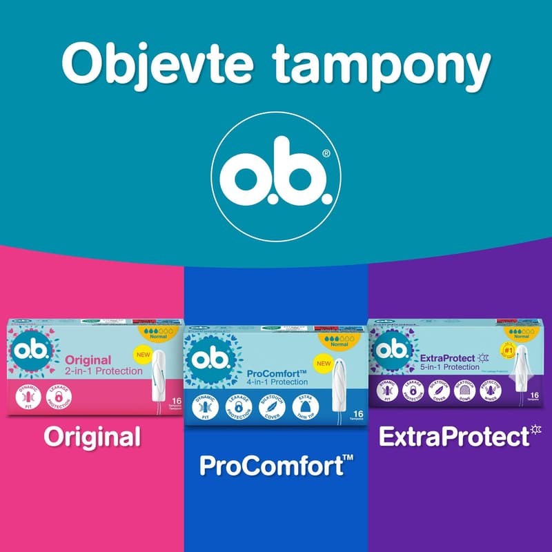 o.b. ProComfort Mini tampony