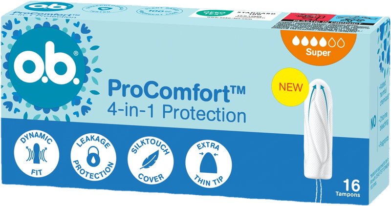 o.b. ProComfort Super tampons