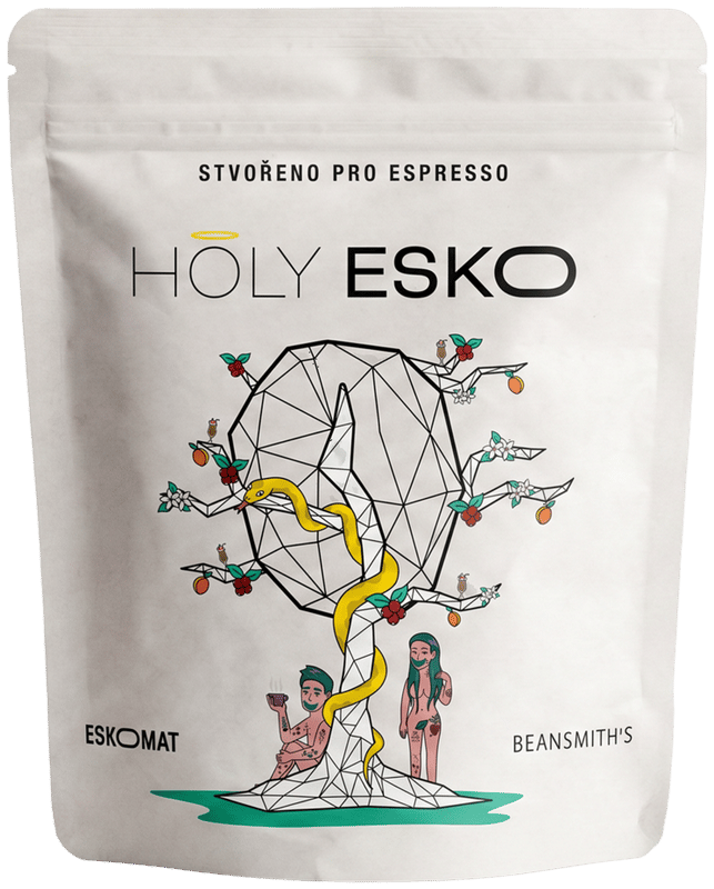 Beansmith's & Eskomat Holy Esko espresso zrnková káva