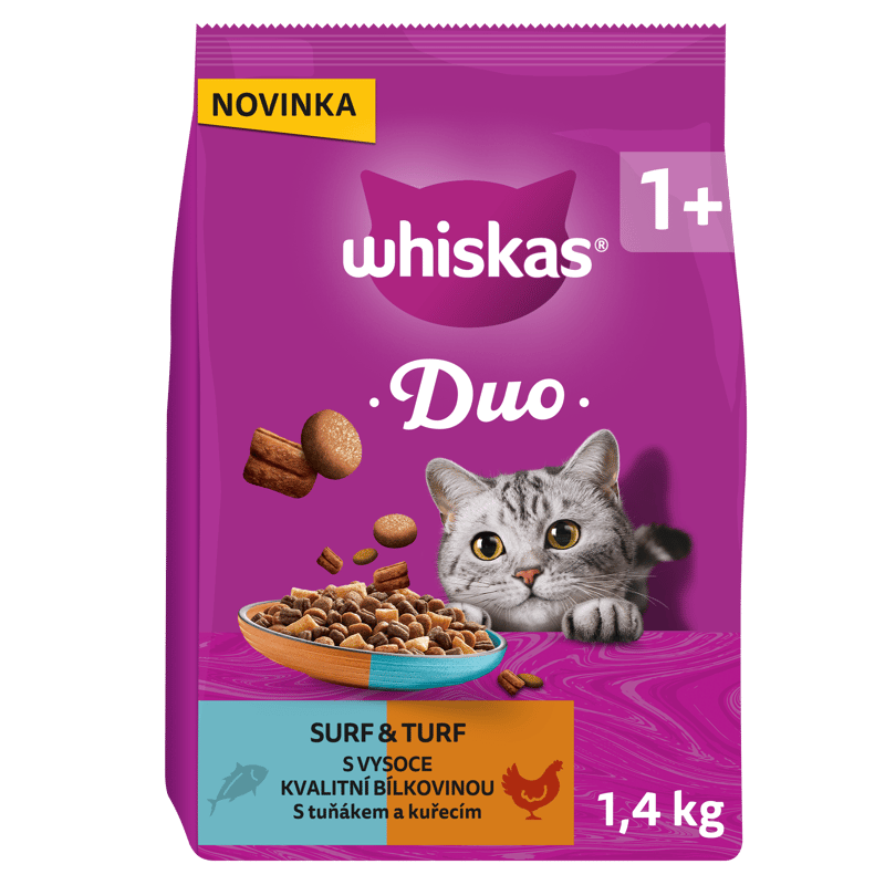 Whiskas Duo granules for cats tuna and chicken