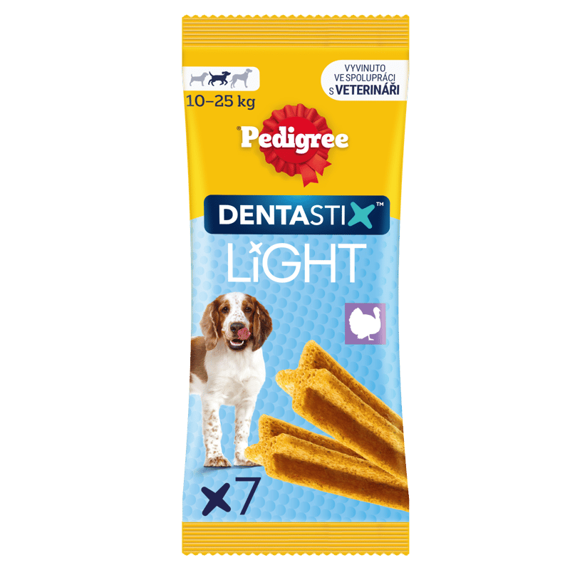 Pedigree DentaStix light medium pamlsky krůtí pro psy