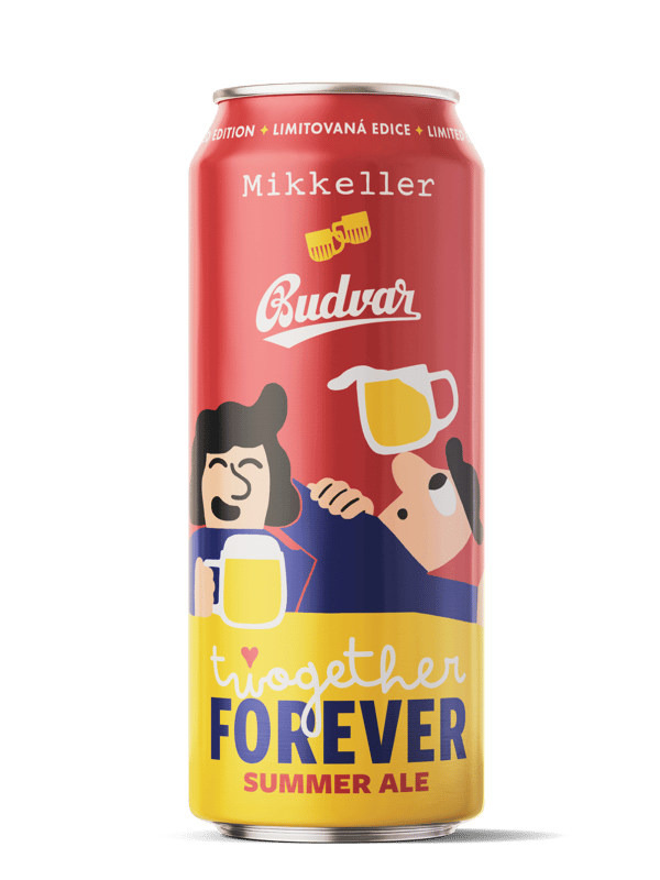 Budvar x Mikkeller Twogether Forever summer ale can
