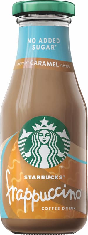 Starbucks Frappuccino Caramel with no added sugar