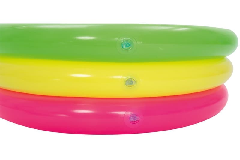 Bestway inflatable paddling pool, pink-yellow-green, diameter 70 cm, height 24 cm