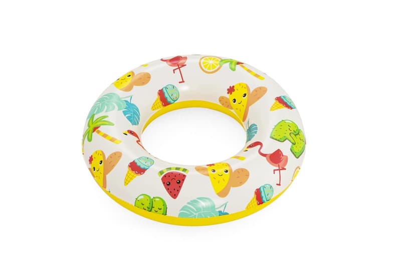 Bestway Inflatable SET - pool 112 cm, swim ring 51 cm, ball 41 x 15 cm
